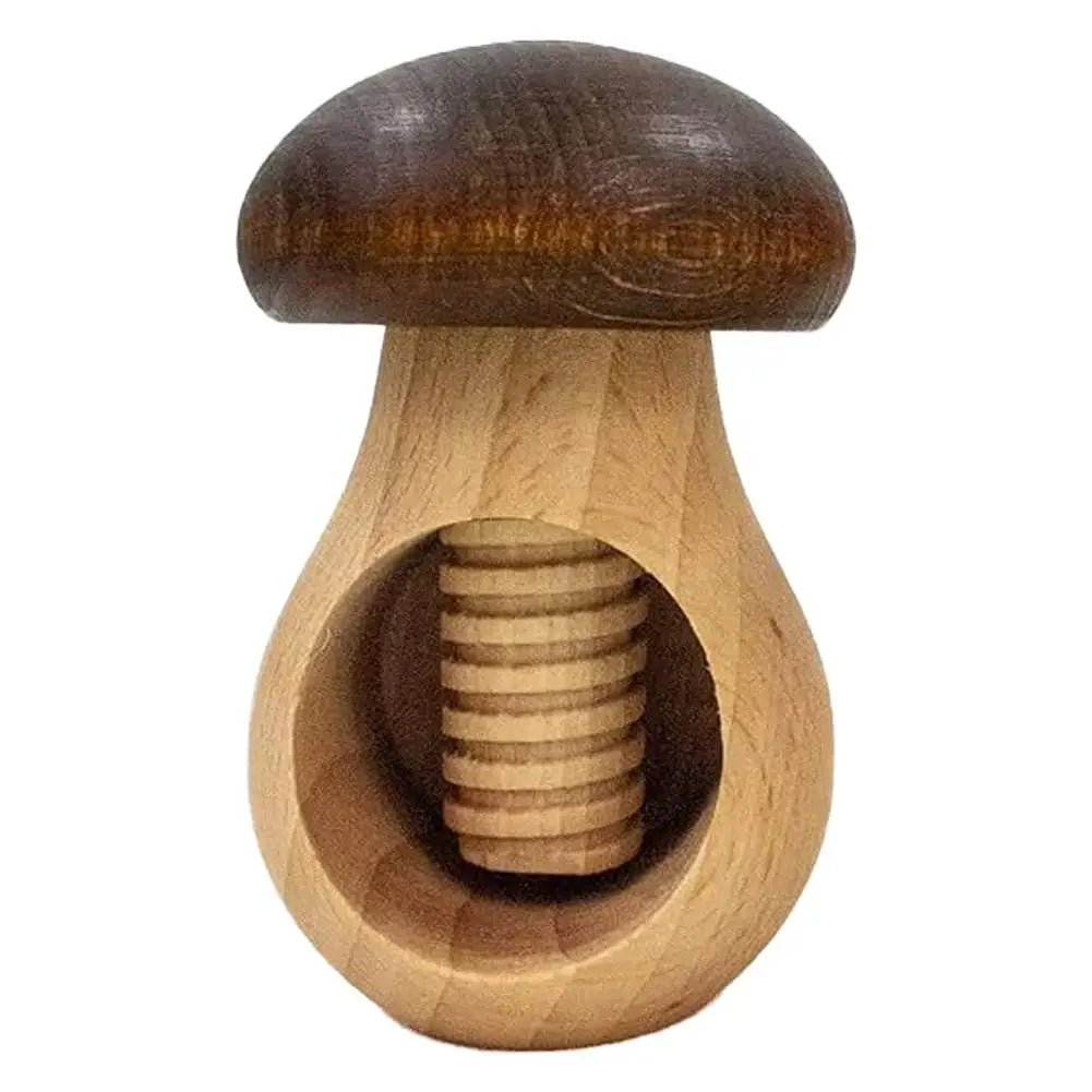 Mushroom Wooden Nutcracker