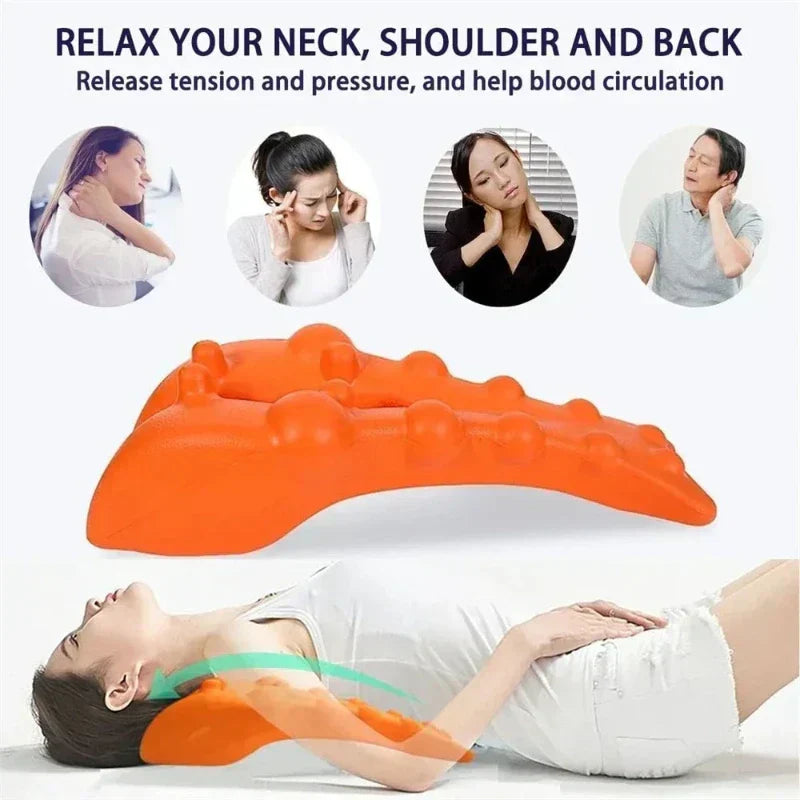 Cervicare neck and back relief pillow ergonomic memory foam support for better sleep