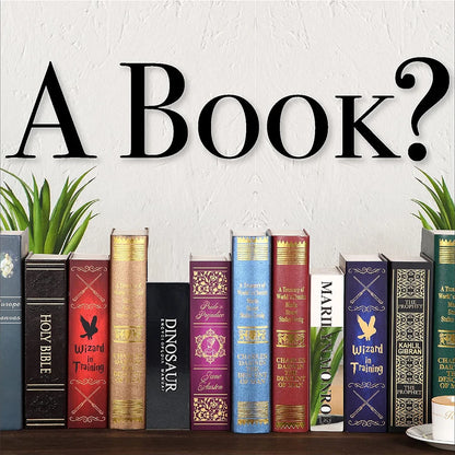 Hidden Book with secret lock
