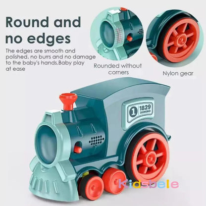 Kids Automatic Laying Domino Train