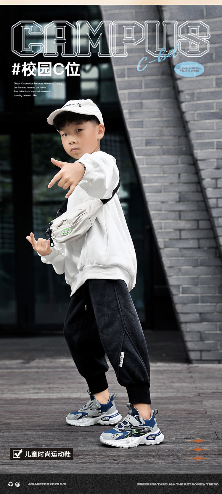 Boys Winter Leather Sneakers – Warm Fleece-Lined Running & Snow Shoes