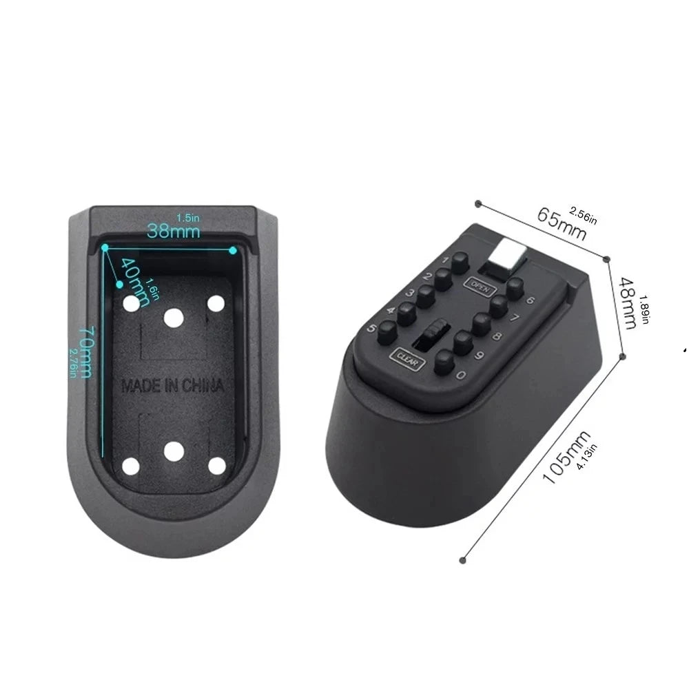 Password Lock Key Safe Organizer