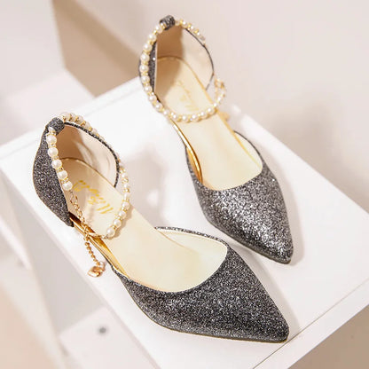 Bride Wedding High Heels – Elegant Women’s Party Pumps & Mules
