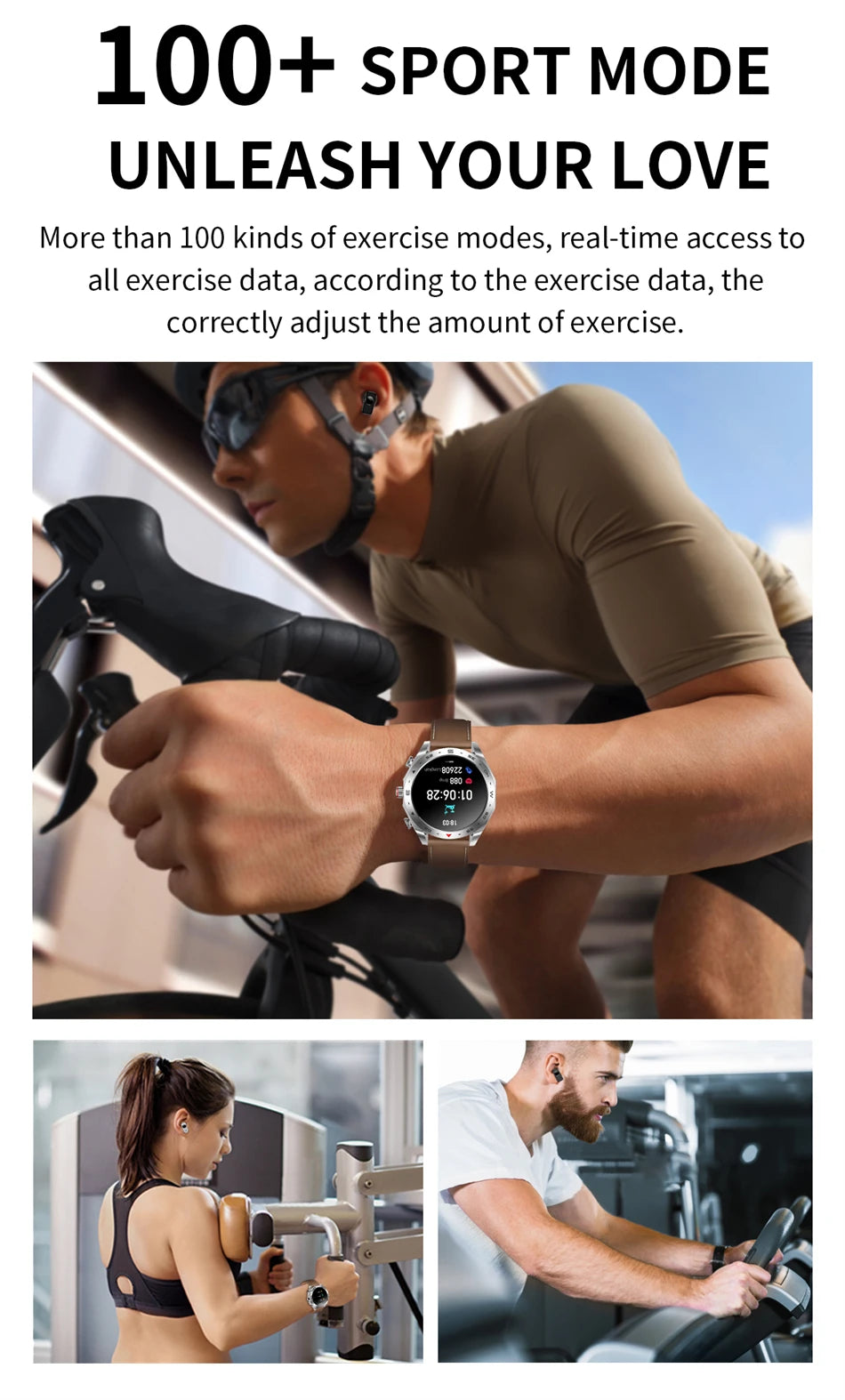 Smart Two-in-one Bluetooth Watch