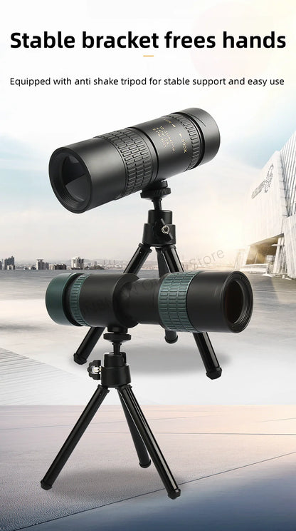 10–300X Zoom HD Monocular Telescope – Powerful Long Range