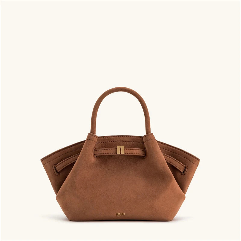 JW PEI Women’s Mini Canvas Crossbody Bag – Vegan Leather Dumpling Handbag - OneClickSmart