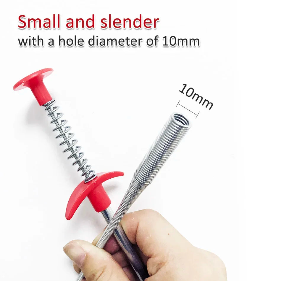 Spring Pipe Dredging Tool