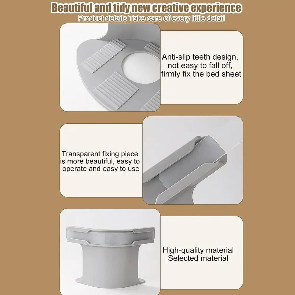 Heavy-Duty Bedsheet Corner Clips