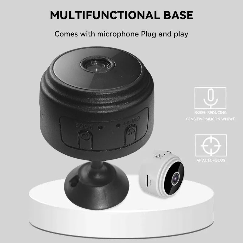 A9 Mini WiFi Security Camera – Smart Home, Baby & Pet Monitor