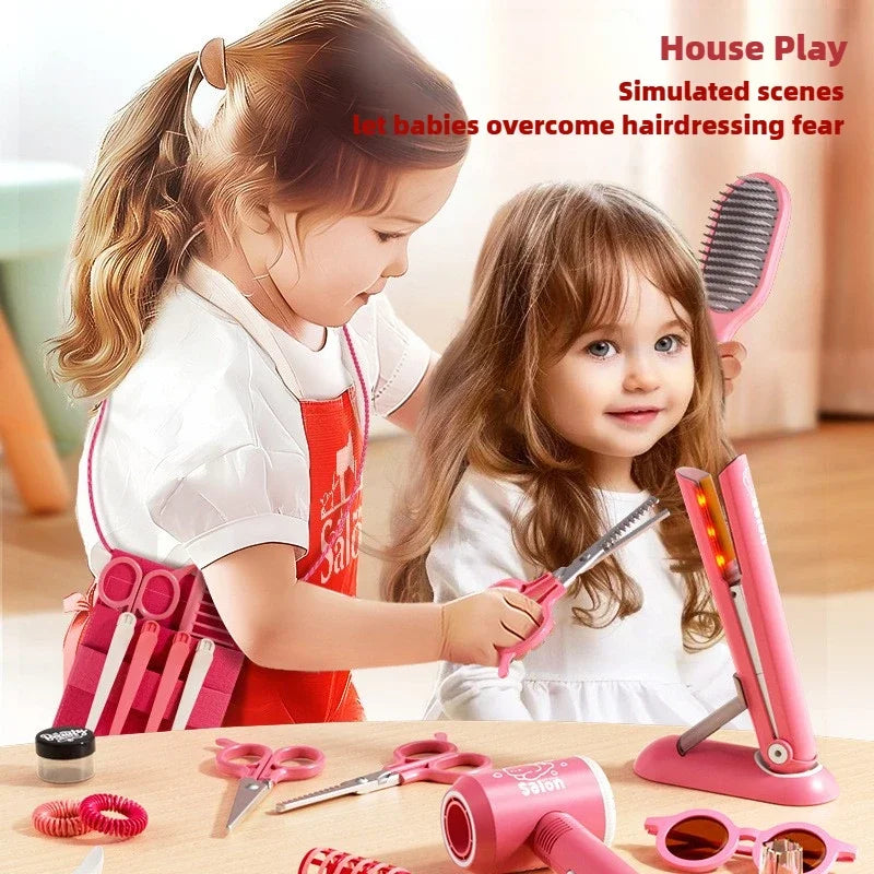 Girls Beauty Salon Set – Kids Hair & Makeup Play Kit