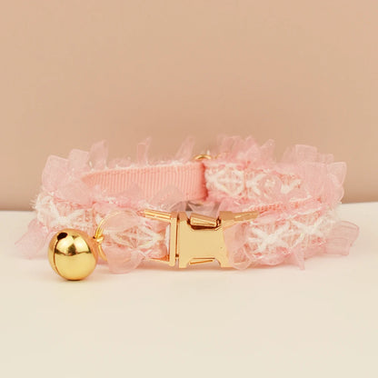 Cat & Small Dog Collar with Name Tag