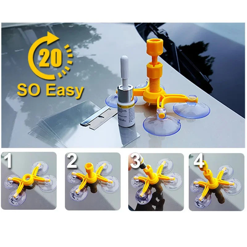 Car Windshield Repair Kit