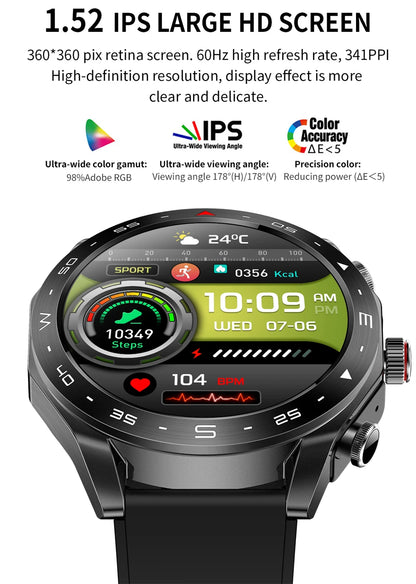Smart Two-in-one Bluetooth Watch