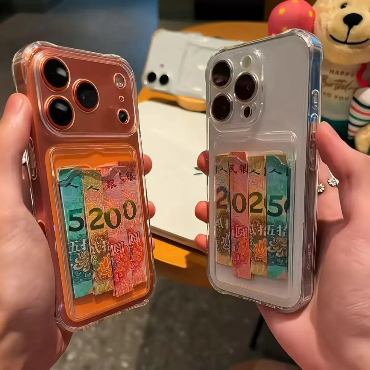 Luxury Card Slot Bag Phone Case For iPhone