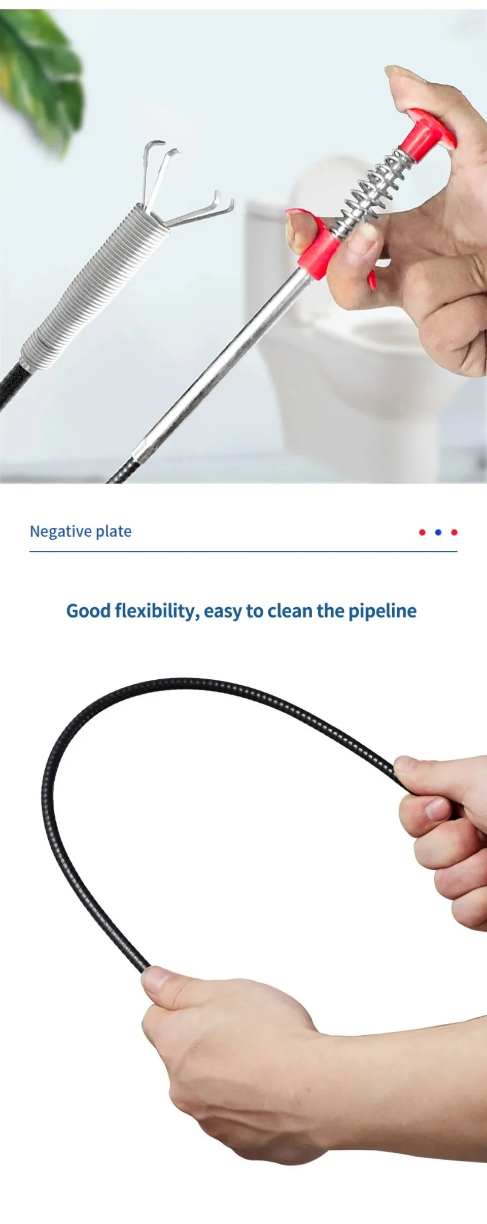 Spring Operting Tool Spring Pipe Dredging Tool – OneClickSmart