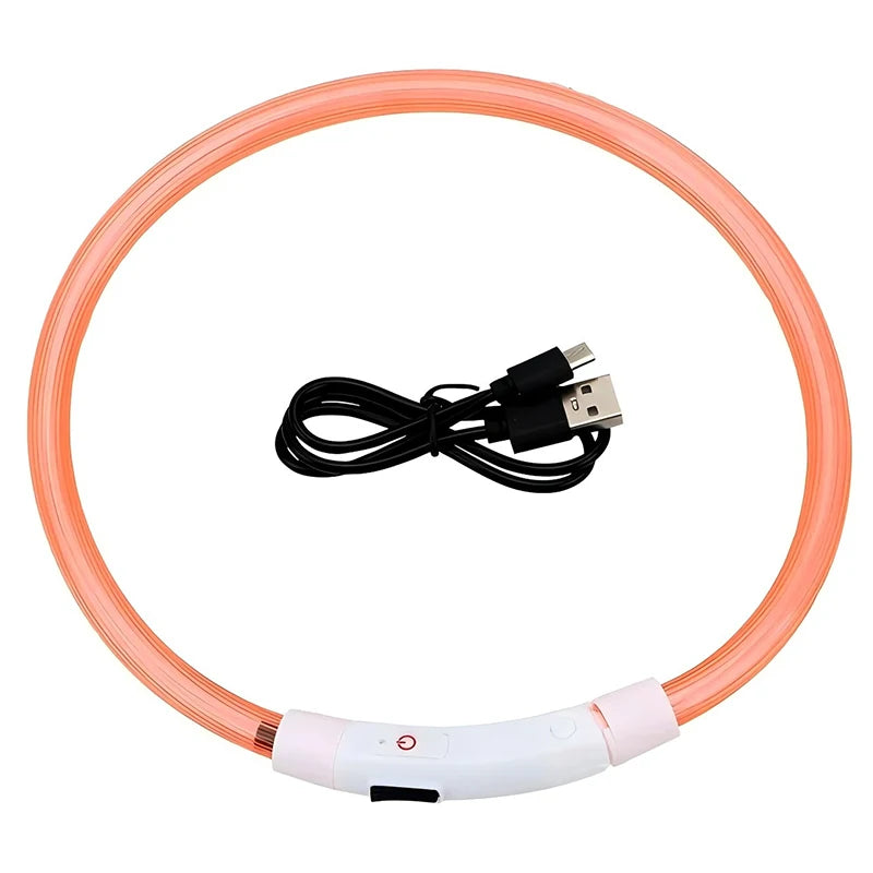 LED USB Rechargeable Dog Collar