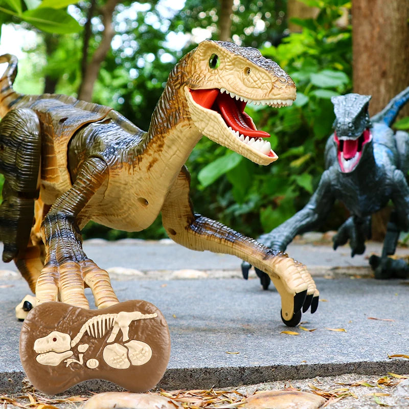 Remote Control Dinosaur Toy with led lights