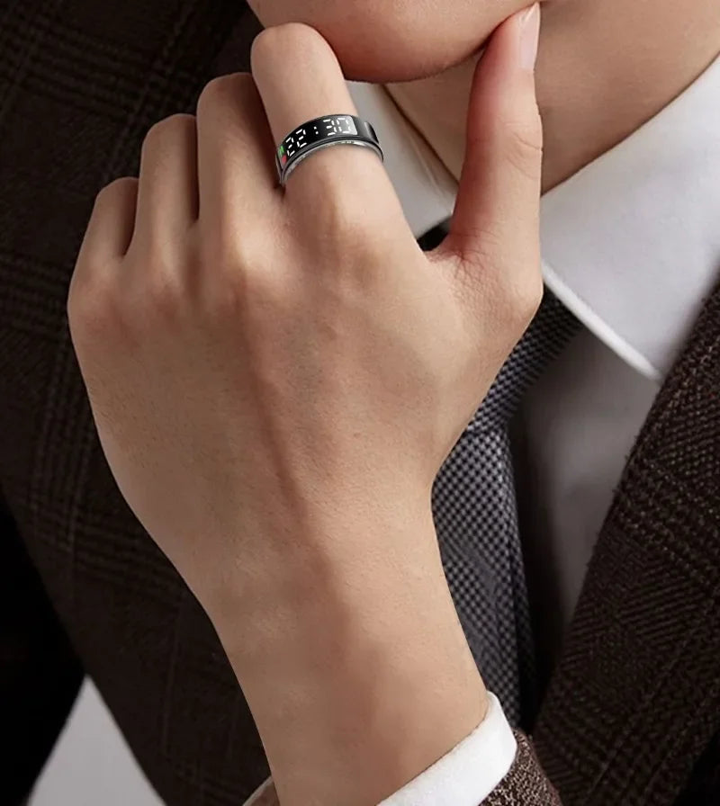 Smart LED Health Monitoring Ring