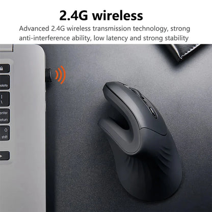 Warvank U2 Vertical Wireless Ergonomic Silent Mouse