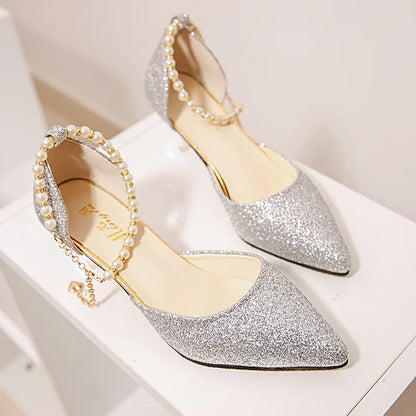 Bride Wedding High Heels – Elegant Women’s Party Pumps & Mules
