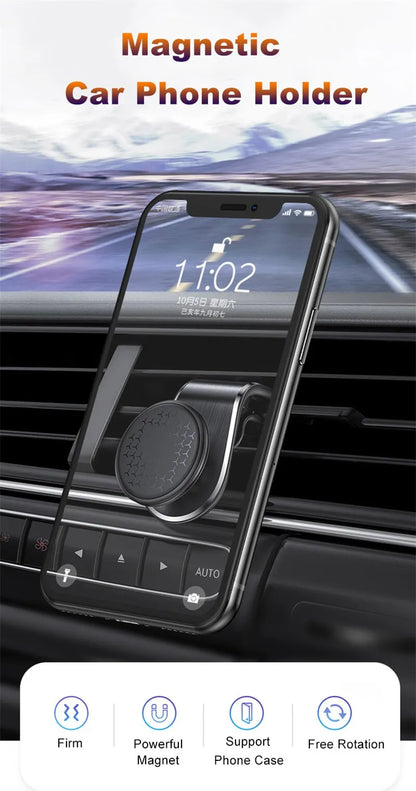 360° Magnetic Car Phone Holder