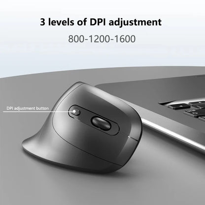Warvank U2 Vertical Wireless Ergonomic Silent Mouse