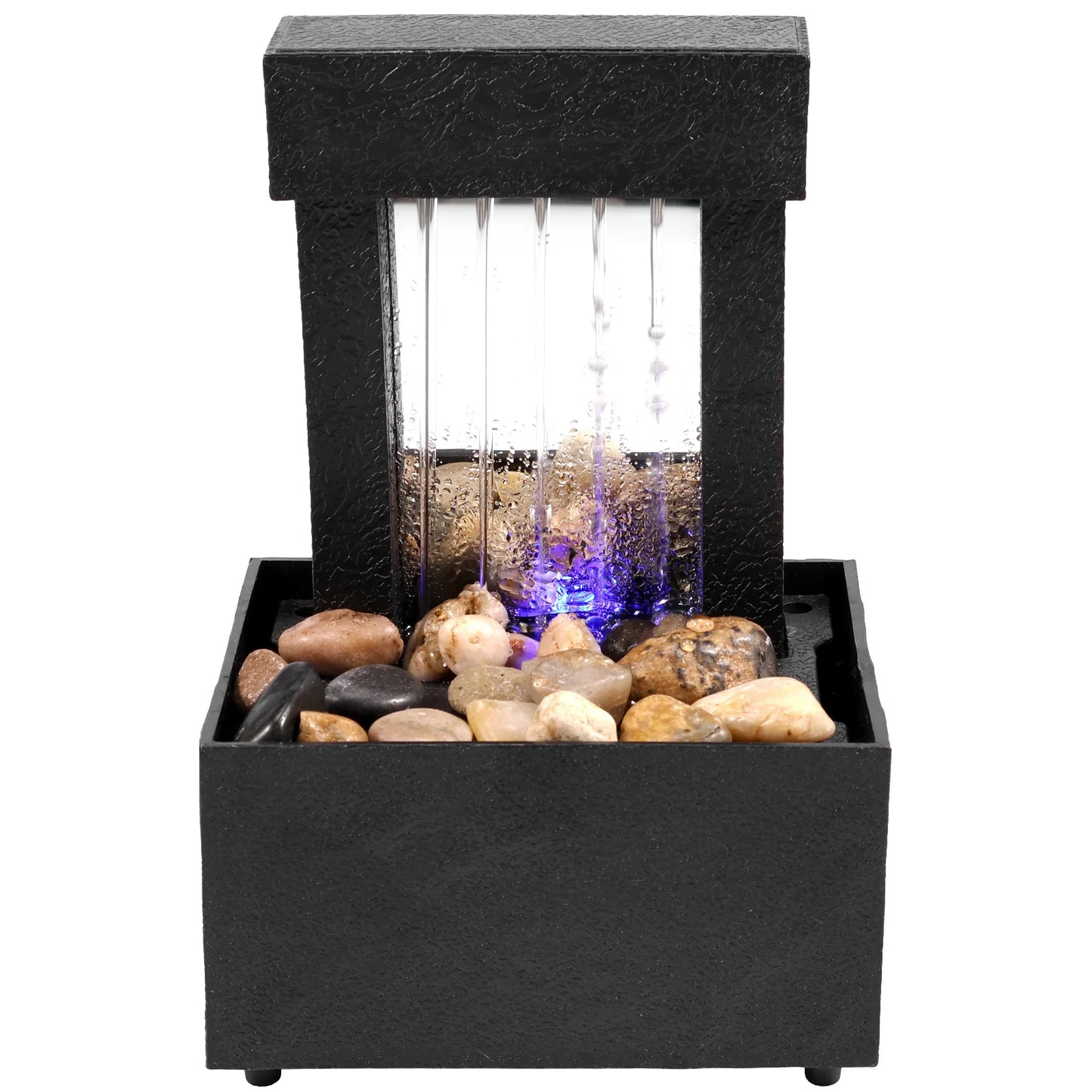 Tabletop Waterfall Fountain with LED Lights