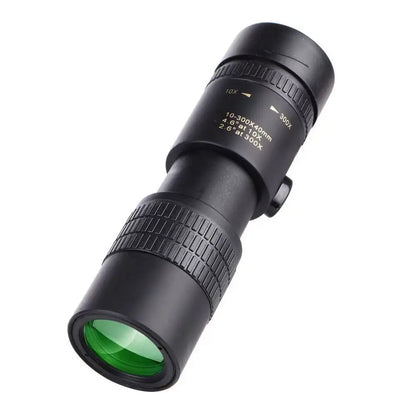 10–300X Zoom HD Monocular Telescope – Powerful Long Range