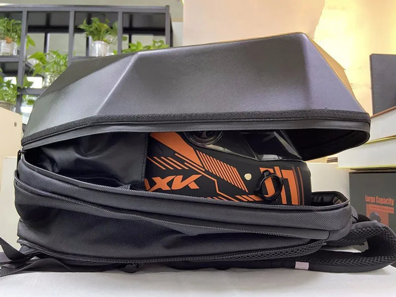 LED Motorcycle Riding Backpack