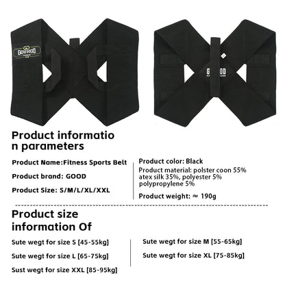 Adjustable posture corrector worn for daily back support