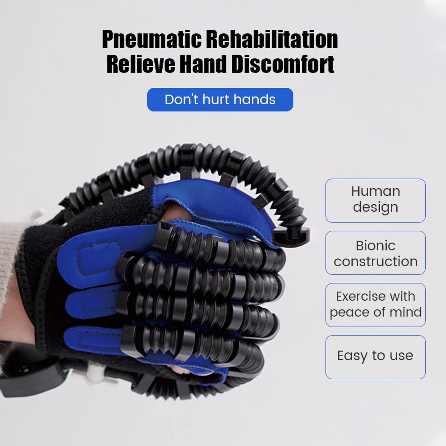 Portable Stroke Rehab Gloves for Hand Therapy