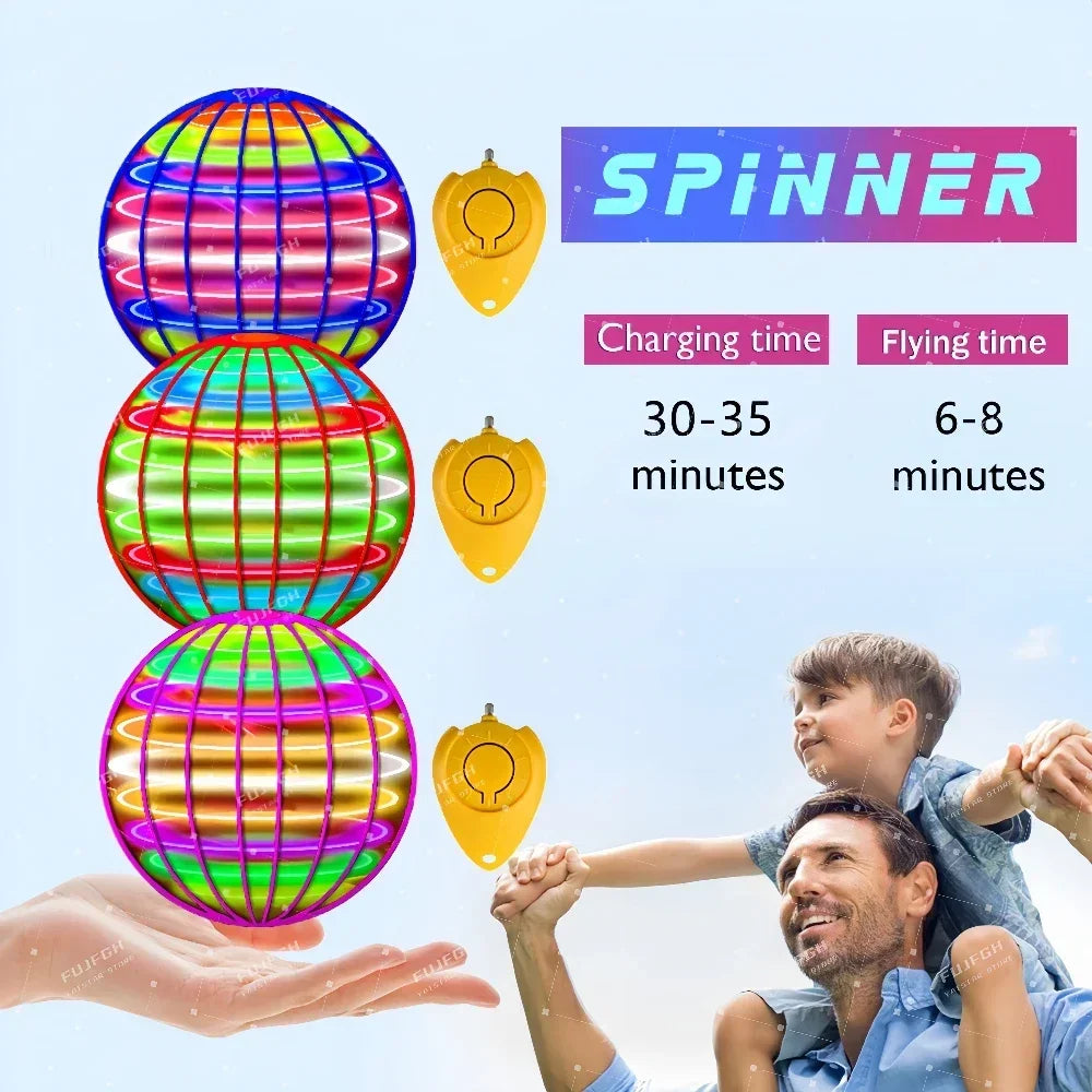 Flying Ball Spinner Drone Toy