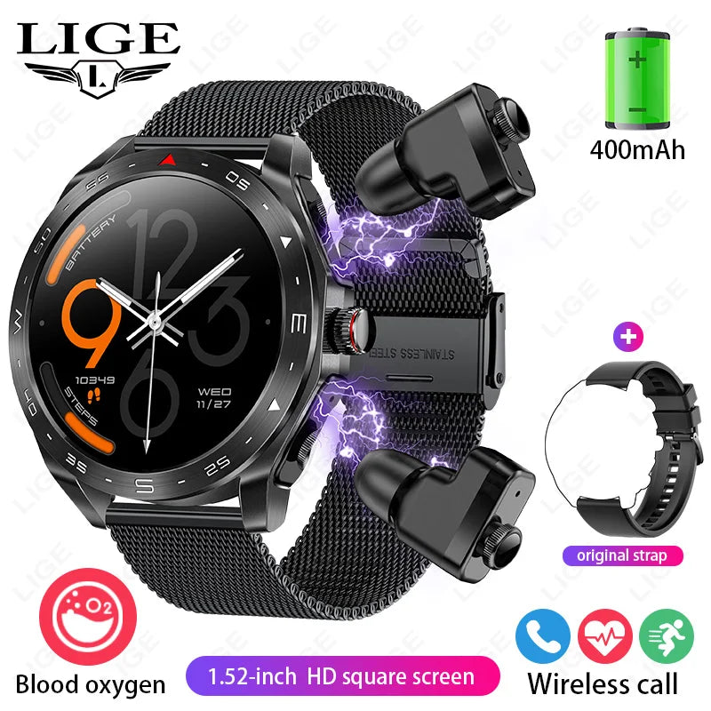 Smart Two-in-one Bluetooth Watch