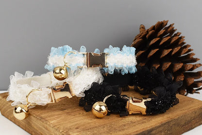 Cat & Small Dog Collar with Name Tag