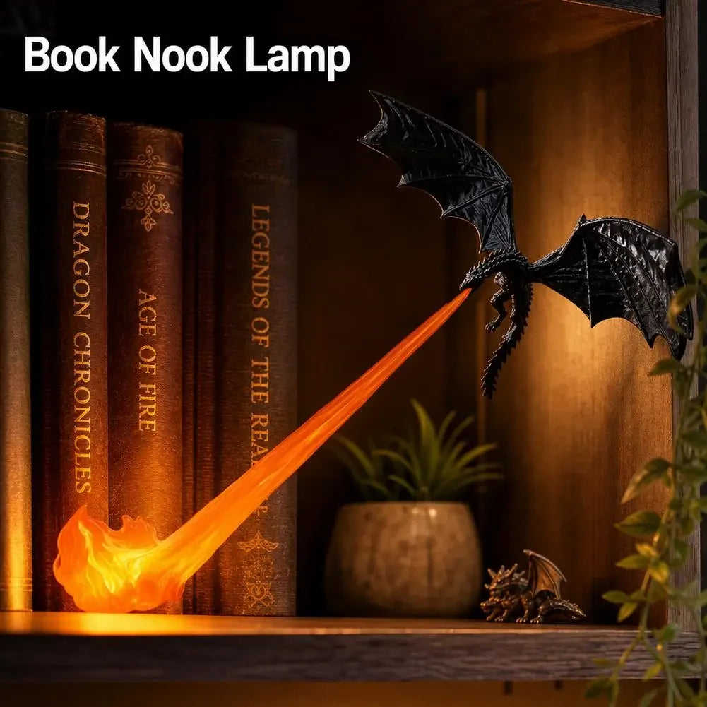 Fantasy dragon decorative LED lamp