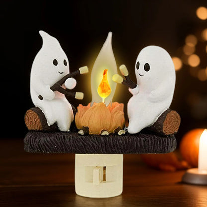 Ghost Campfire Flickering Night Light