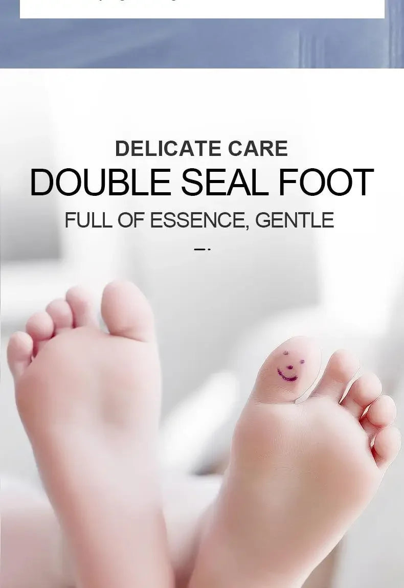 SADOER Lavender Foot Peel Mask for Dry Feet & Cracked Heels