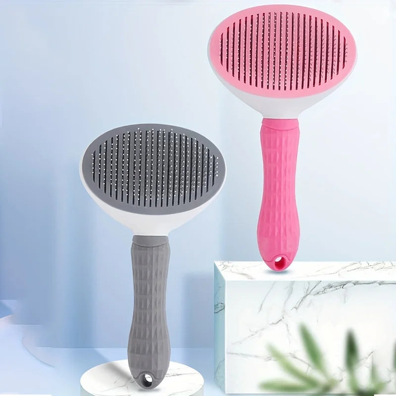 Professional Dog and Cat Grooming Brush for Shedding Control