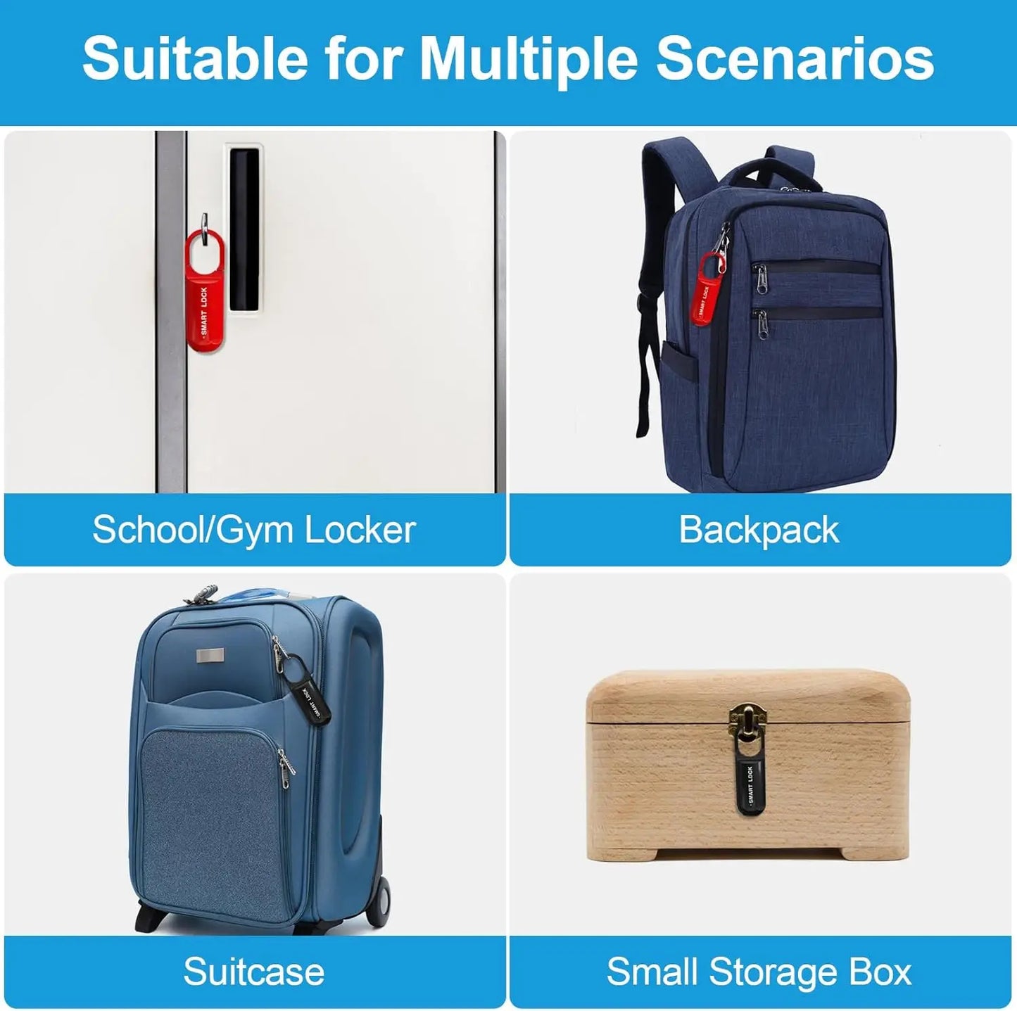Mini Smart Fingerprint Padlock