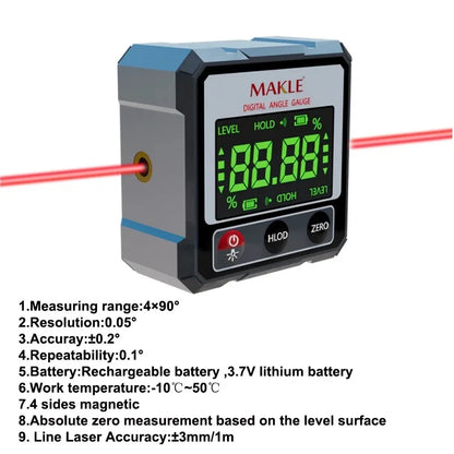 Magnetic Digital Laser Angle finder