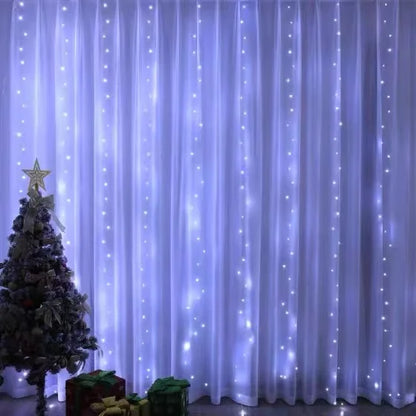 USB Powered LED Curtain Fairy Lights with Remote