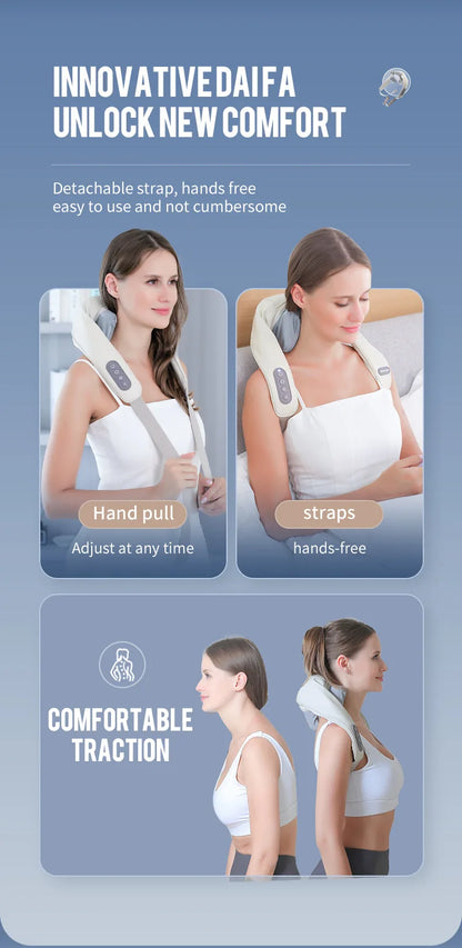 Foreverlily Wireless Neck & Shoulder Massager