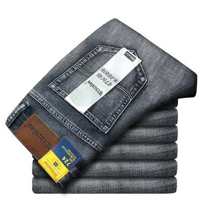 Men’s Slim Fit Luxury Jeans – Classic Style Denim Pants