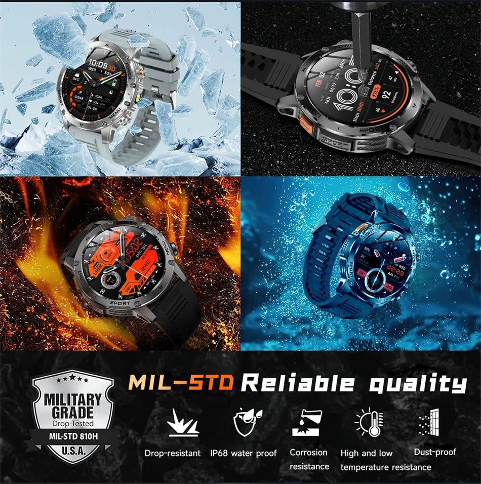 T-Rex 3 Military Grade GPS Smartwatch