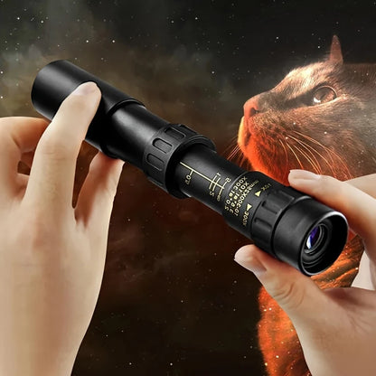 10-300x40 HD Zoom Monocular Telescope – Long Range High Power Prism Scope for Camping & Outdoor Adventures