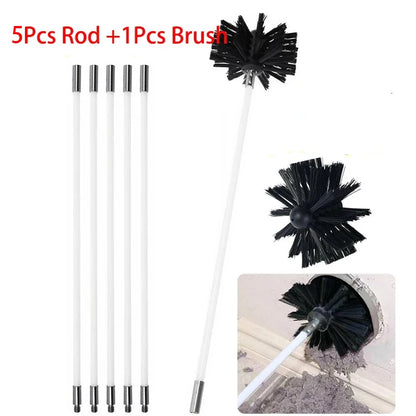 Chimney Cleaning Brush Kit