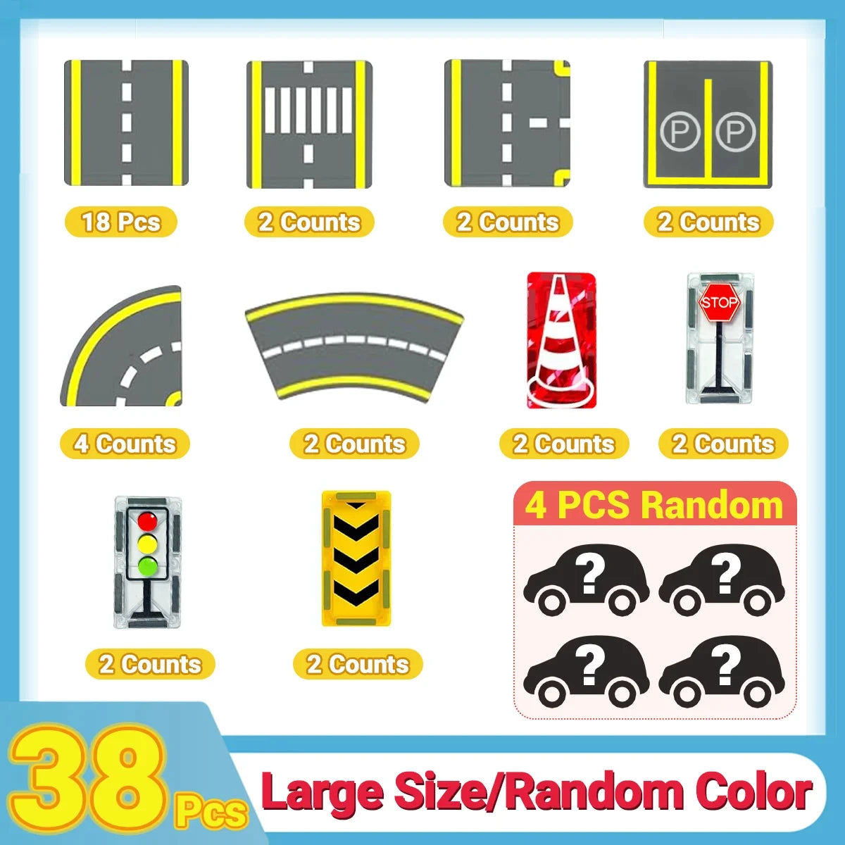 Magnetic Track Construction Kit