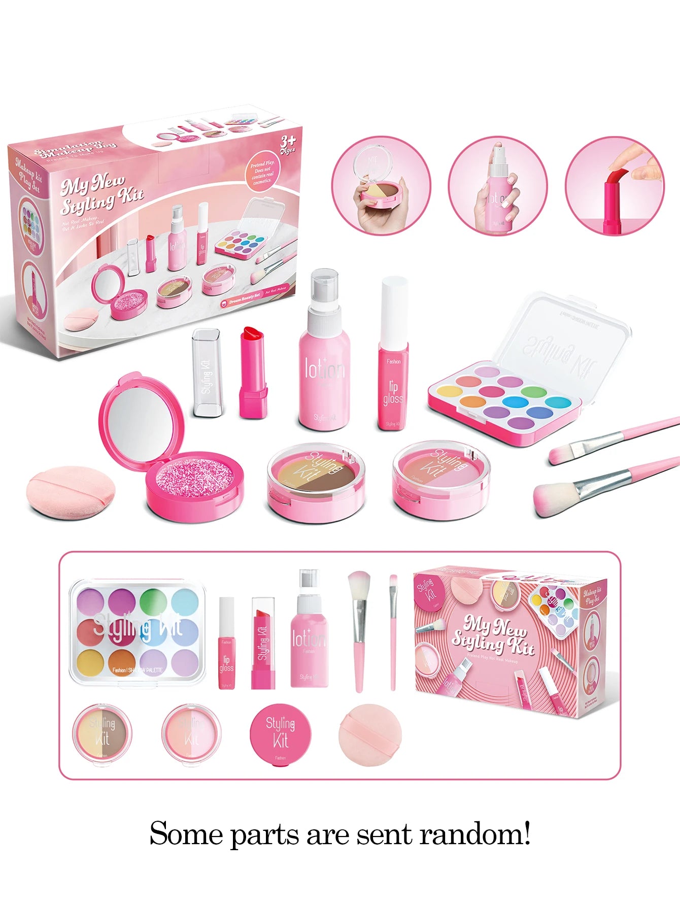 Kids Play Makeup Set – Simulated Cosmetic Toys for Girls