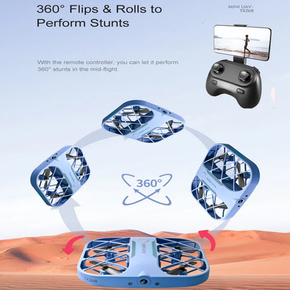 Remote Control Mini Drone with HD 4K