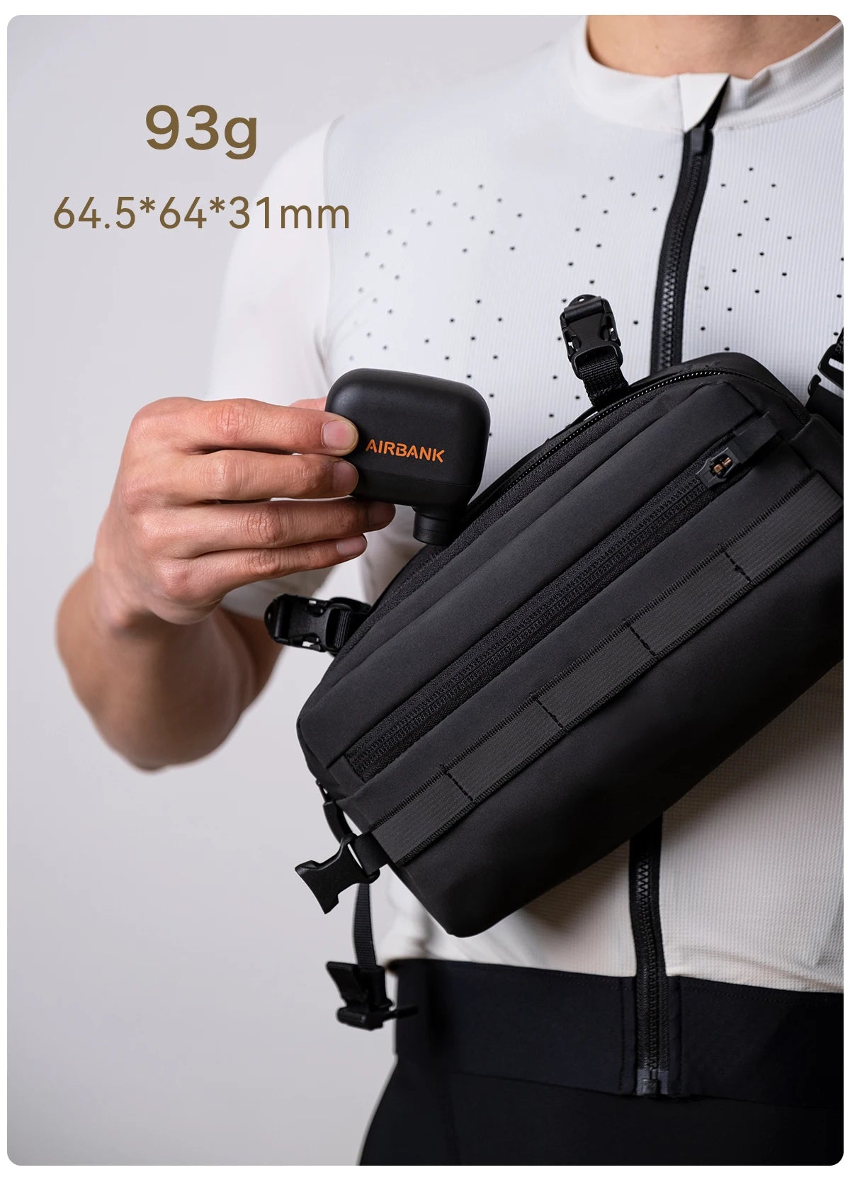 Airbank Pocket SE Mini Electric Bike Pump – Portable Rechargeable Tire Inflator